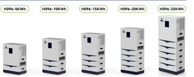 Lifepo4 แบตเตอรี่ลิตியம் 48V แพ็ค 200Ah 400ah ระบบเก็บพลังงาน 51.2v สําหรับบ้าน 1
