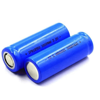 1100mah lifepo4 แบตเตอรี่แสงอาทิตย์ เซลล์ 3.2V 18500 สําหรับแสงฉุกเฉิน