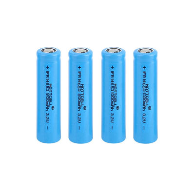 3.2V 1000mAh 800mAh ไซลินเดอร์แบตเตอรี่ลิตยูม ไลฟ์โป4 IFR 14650 สําหรับแสงอาทิตย์