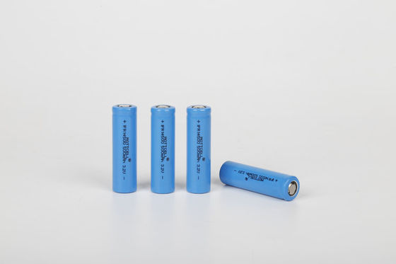 แบตเตอรี่ขนาด 400mAh AA แบตเตอรี่อัตราการปล่อยไฟฟ้าสูง 14500 แบตเตอรี่ Lifepo4