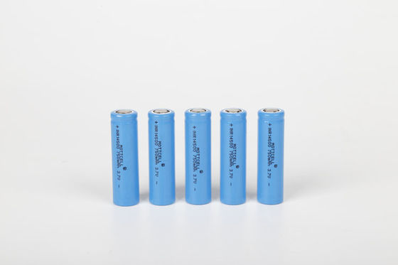 ขนาดเล็ก AA ไซลินเดอร์ที่สามารถชาร์จใหม่ได้ แบตเตอรี่ลิตยู 3.2V 600Mah IFR 14500