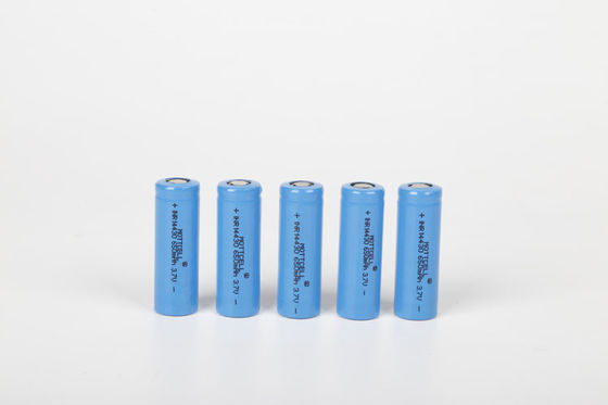 LiFePO4 3.2V 18500 แบตเตอรี่ชาร์จใหม่ 1200mAh รอบ 18490 Li Ion แบตเตอรี่เซลล์