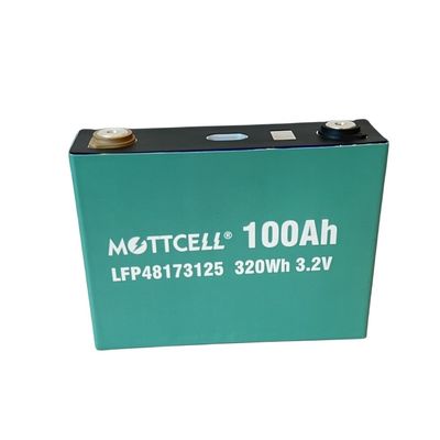 3.2V 100Ah LiFePO4 แบตเตอรี่เซลล์สําหรับการเก็บพลังงาน